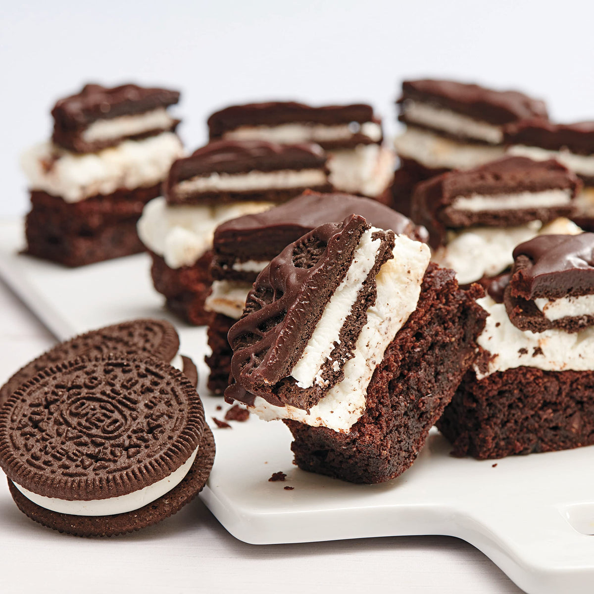 OREO Gluten Free Chocolate Sandwich Cookies ready to share