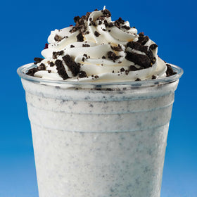 OREO dessert idea with milkshakes or toppings.