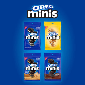 OREO Minis Golden Creme bag provides vanilla crunch for a lighter treat