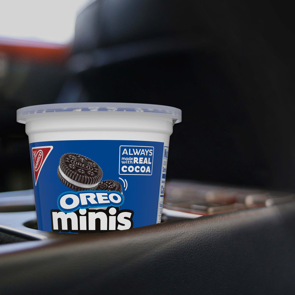 OREO Minis kosher-certified label reassuring snack buyers and event planners.