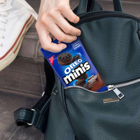 OREO Minis office snack bag ready for a quick break