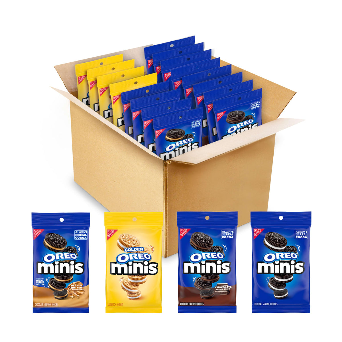 OREO Minis Original Creme bag—perfect quick snack for on-the-go