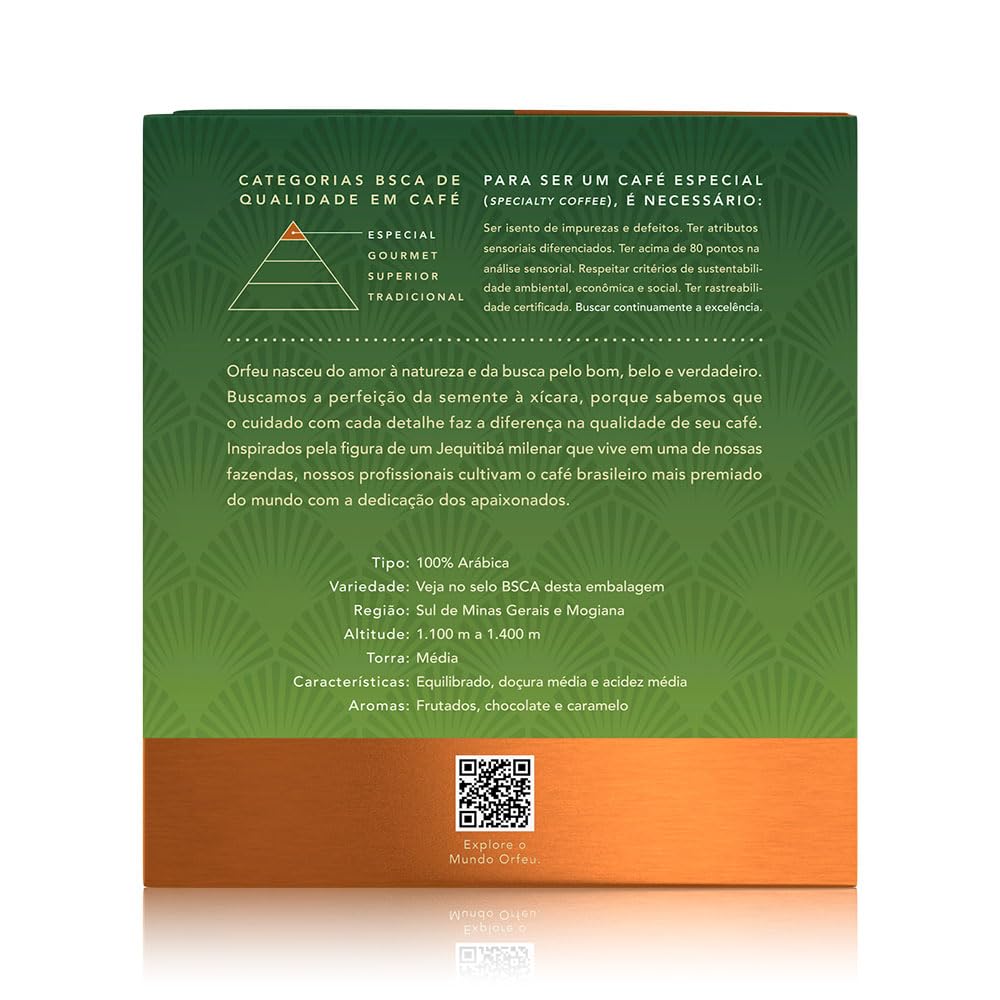 ORFEU Classic drip sachet in use creates a smooth, aromatic cup.