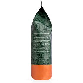 Orfeu steaming cup highlighting aromatic floral notes for mornings