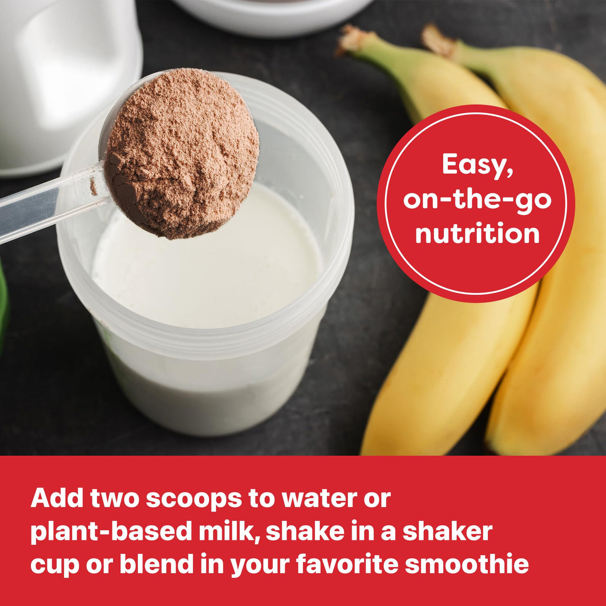 Orgain X Justin's Nut Butter Protein Powder baking use in recipes.