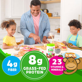 Orgain Kids Protein Shake Chocolate Brownie ingredients reveal gluten-free and no soy.