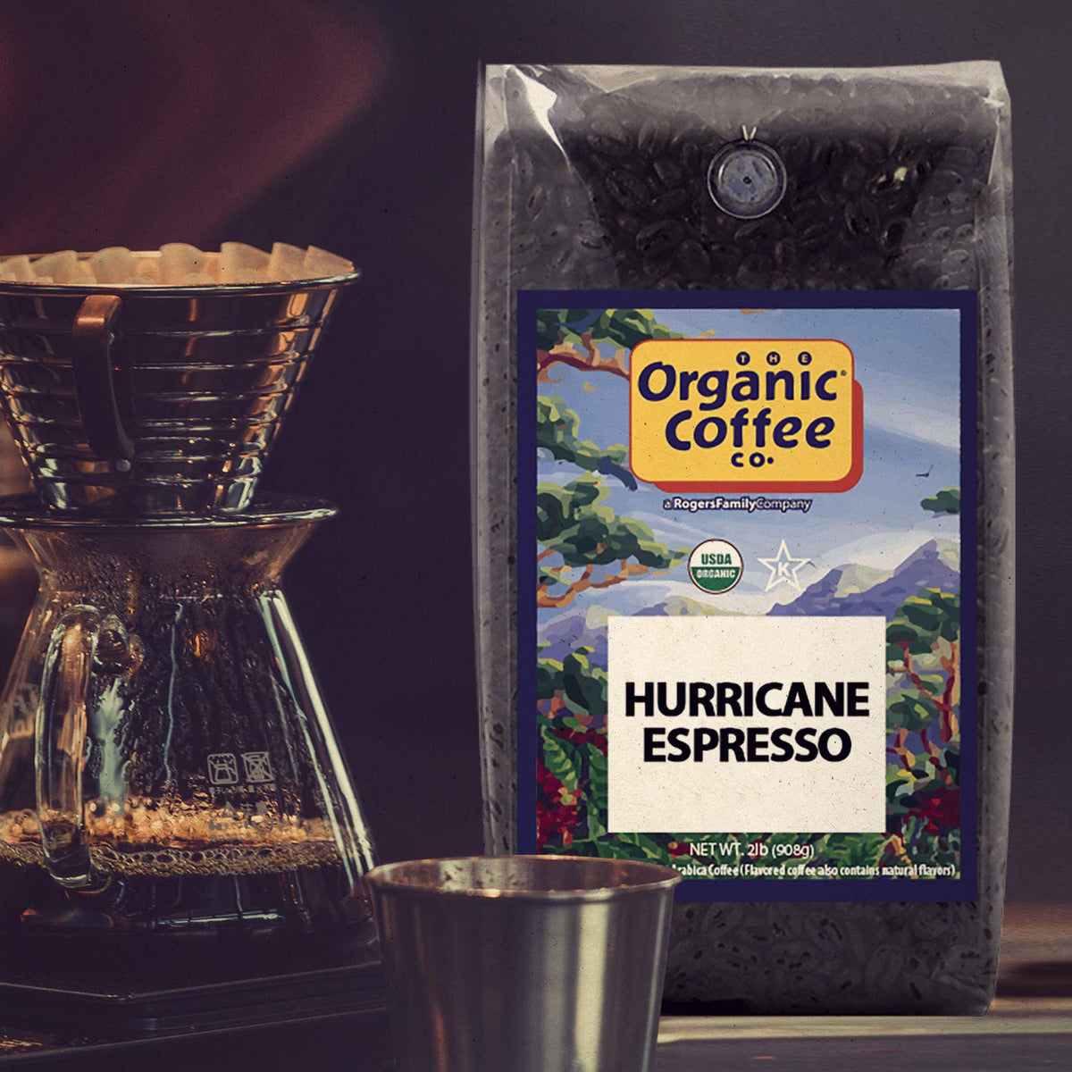 The Organic Coffee Co. family-owned American-made roasting premium Arabica for rich, flavorful brewing.