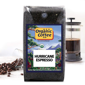 Sustainably farmed and eco-friendly coffee from The Organic Coffee Co. in every bag.