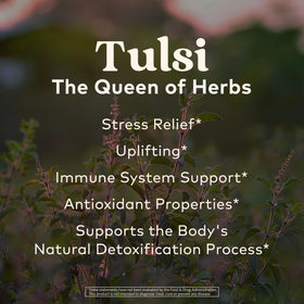 Organic India Regeneratively grown rose and chamomile ingredients deliver premium flavor.