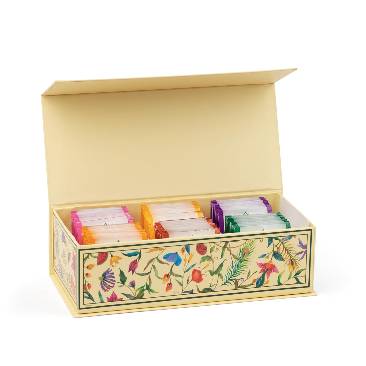 Organic India Tulsi Sweet Rose tea bags, floral aroma for soothing moments.