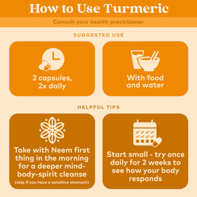 Organic India whole-root turmeric pack highlighting Kandhamal harvest for daily wellness