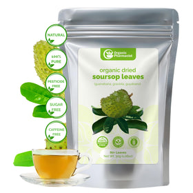 Organic Pharmacist soursop leaves bundle for tea and infusions