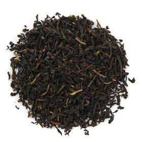 Organic Positively Irish Breakfast tea yields around 150–240 cups per pound