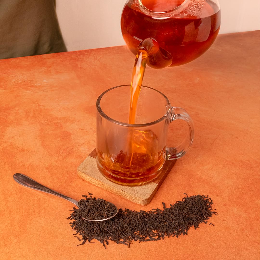 Organic Positively Tea Company brew-ready cup invites a comforting moment.