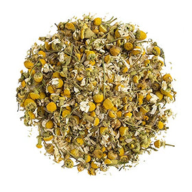 Organic Positively Chamomile tea scene invites a peaceful break.