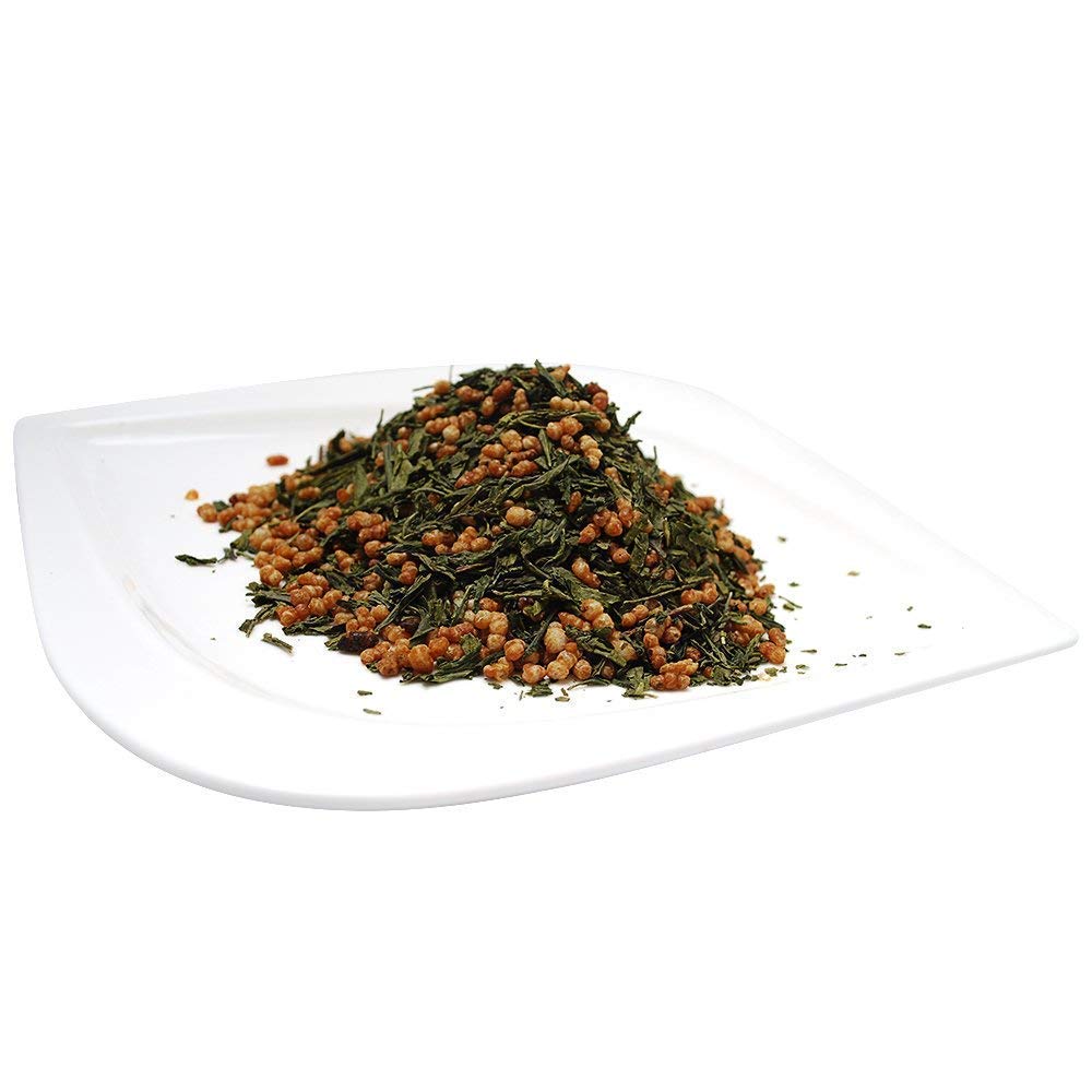 Organic Positively Tea Company Genmaicha measuring spoon for precise, easy brewing.