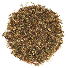 Organic Positively Tea Company fragrant aroma rising from a steaming cup.