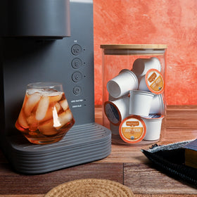 Organic Positively Tea Juicy Peach Indian black tea with peach notes.