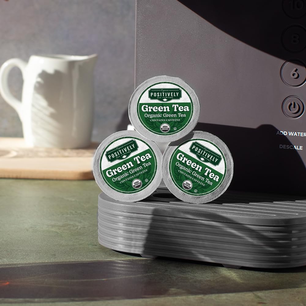 Organic Positively Tea Company K-Cup compatible pod for Keurig machines