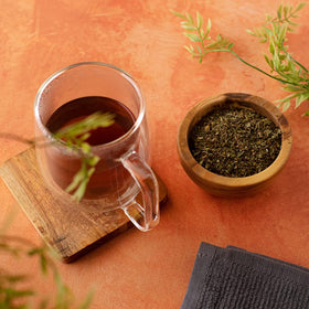 Organic Positively Tea Spearmint Green brew-ready when you want a calm, minty lift