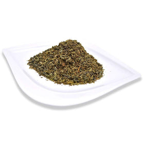 Organic Positively Tea Spearmint Green packaging emphasizes eco-friendly sourcing