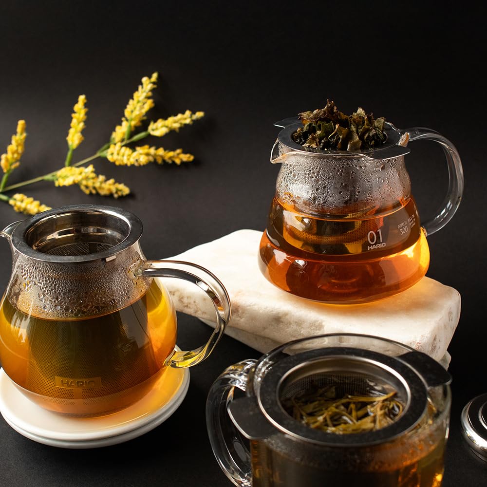 Nutrition panel for Organic Positively Ti Kuan Yin tea showing antioxidants.