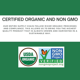 Organic Spice Resource resealable kraft bag preserves ginger powder freshness
