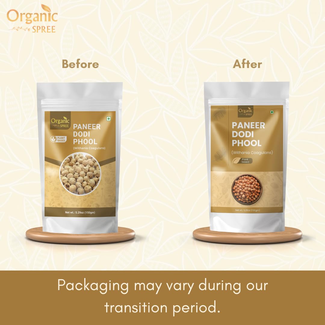 Organic Spree Paneer Dodi Phool jar of dried flowers ready to use