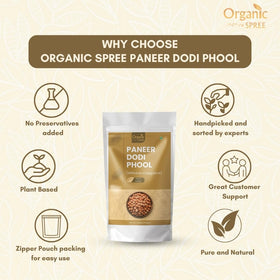 Organic Spree Paneer Dodi Phool storage pouch keeps flowers fresh