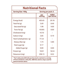 Organic Tattva Bajra flour vacuum-sealed pack preserves aroma.