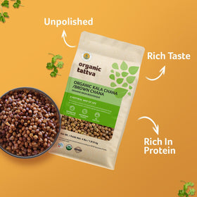 Organic Tattva Kala Chana Curry Ready base for flavorful meals.