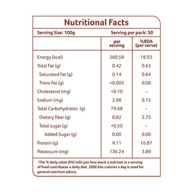 Organic Tattva USDA-certified label confirms organic integrity.