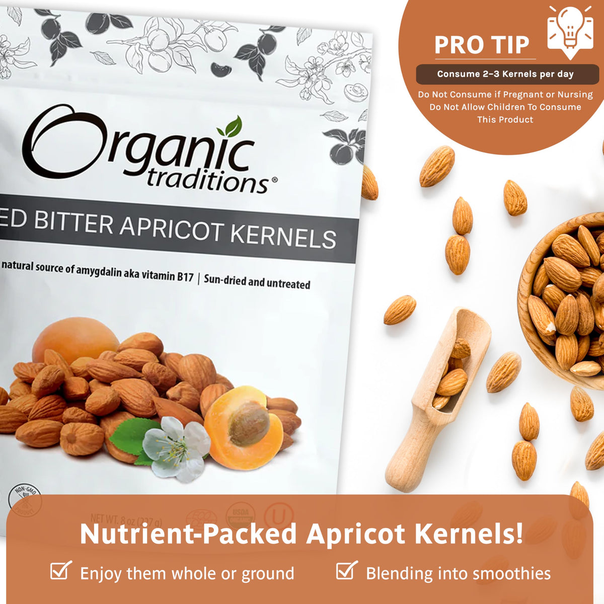 Kernels in a bowl, perfect for snacking or blending.