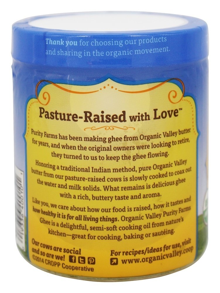 Organic Valley Purity Farm Ghee sizzle-pan: browning and crisping with vegetables.