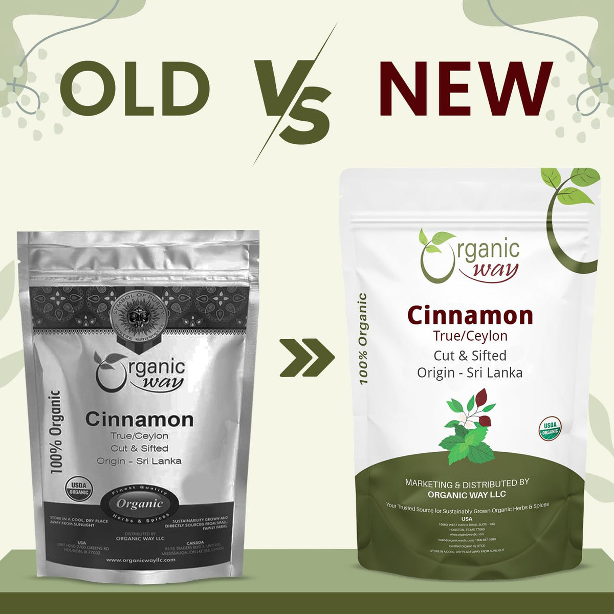 Organic Way Cinnamon aroma in tea ready to elevate beverages