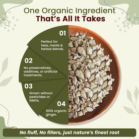 Organic Way ginger spice blend base for sauces and curries.