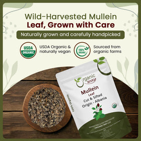 Organic Way organic kosher-certified tea packaging highlights quality.