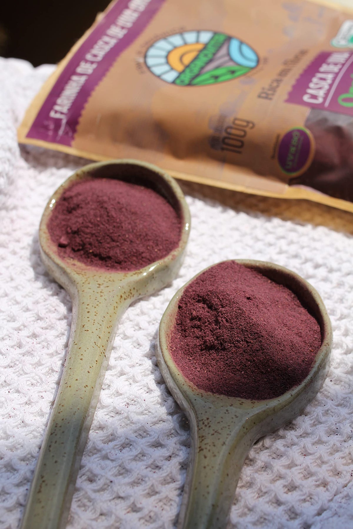 Organovita Grape Skin Powder smoothie – easy antioxidant boost.