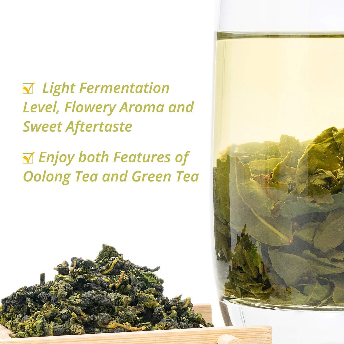 Oriarm Anxi Tieguanyin dry leaves highlight premium loose-leaf quality.