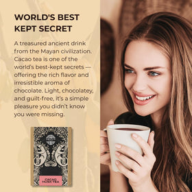 Origen Cacao Husk Tea cacao pods on a Colombian farm emphasize ethical sourcing.
