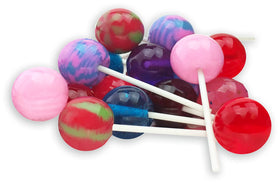 Two 60-count bags of Original Gourmet lollipops for bulk display refills.