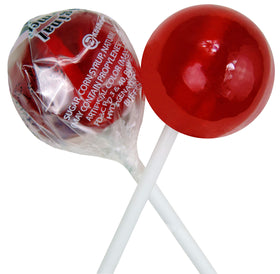 Original Gourmet Wild Cherry Lollipop Bag on display for parties and events