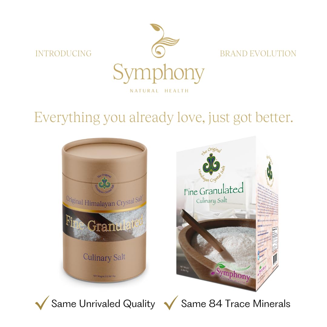 The Original Himalayan Crystal Salt fine granules close-up, highlighting texture for precise seasoning.