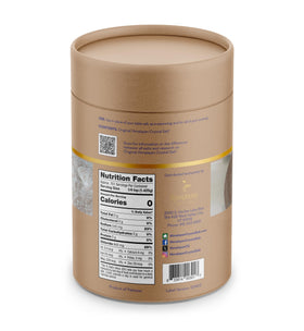 The Original Himalayan Crystal Salt pours smoothly, ideal for consistent recipe seasoning.