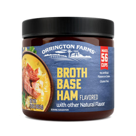 Orrington Farms Ham Flavored Granular Base packaging for quick, savory broths.