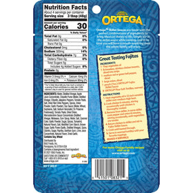 Ortega fajita skillet sauce pour showing glossy finish for ready-made meals