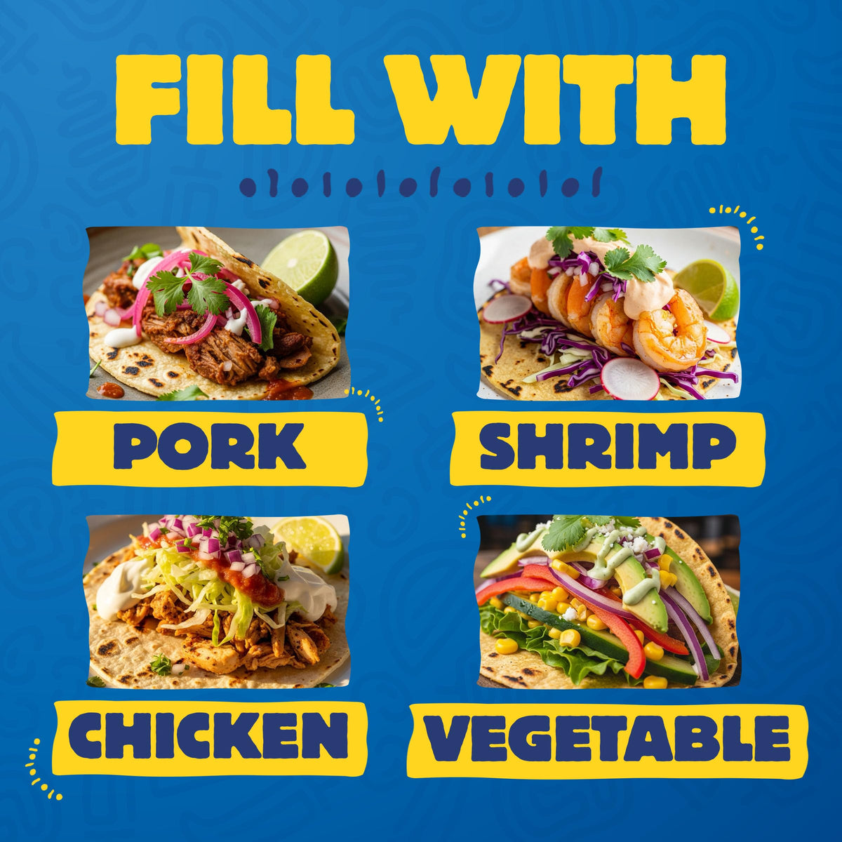 Ortega Mini Taco Slider Shells are ready to eat straight from the box for convenient snacking.