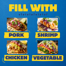 Ortega Mini Taco Slider Shells are ready to eat straight from the box for convenient snacking.
