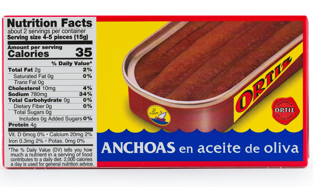 Ortiz anchovies filets in olive oil close-up highlight firm texture.