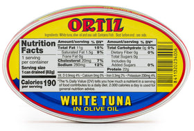 Ortiz Conservas Ortiz brand tradition can gourmet meals.